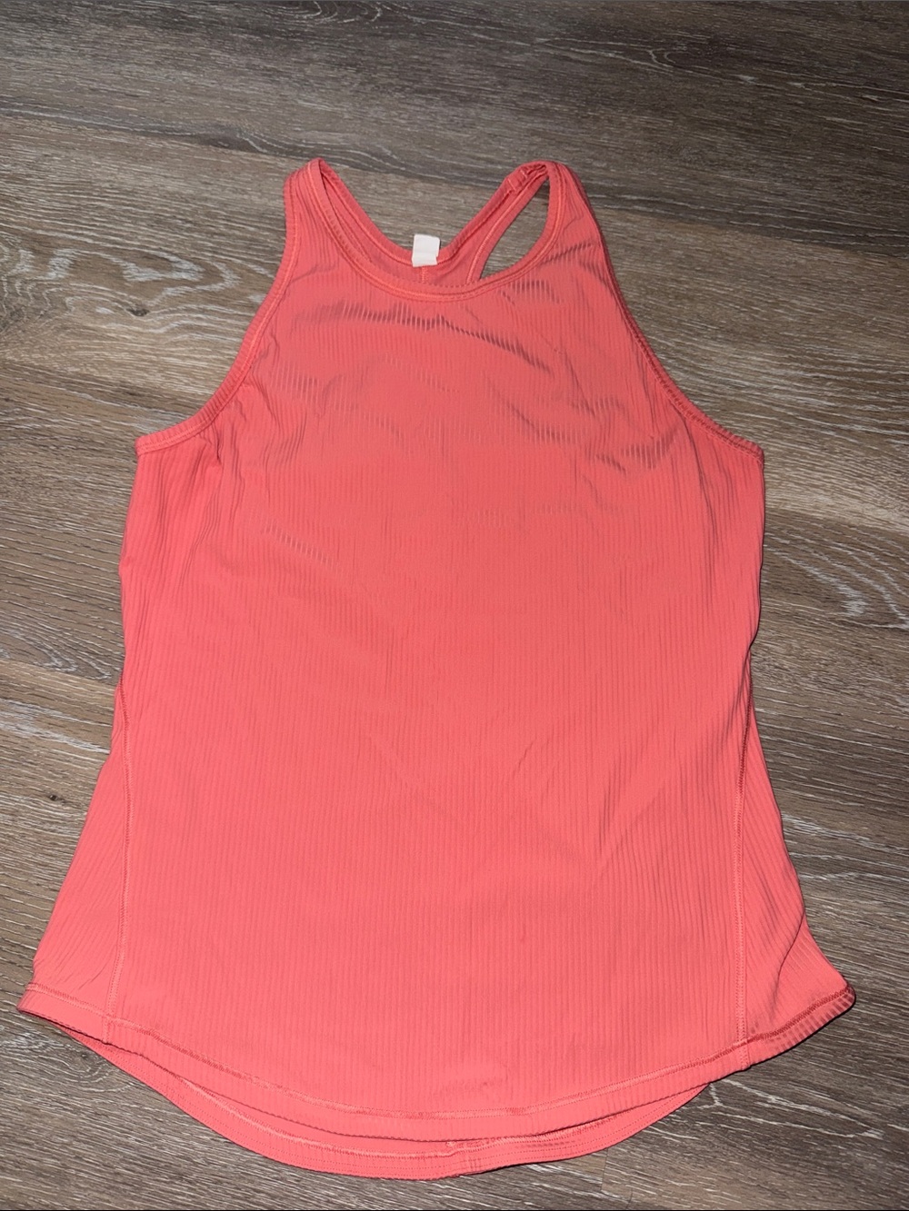 lululemon athletica Coral Ribbed Racerback Tank